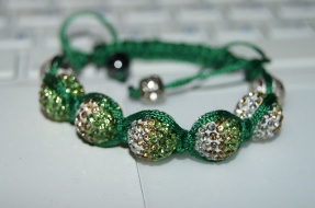 Браслет Шамбала Exclusive Green