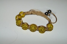 Браслет Шамбала Exclusive Yellow